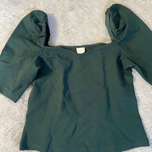 Sweetheart top **WORN ONCE**